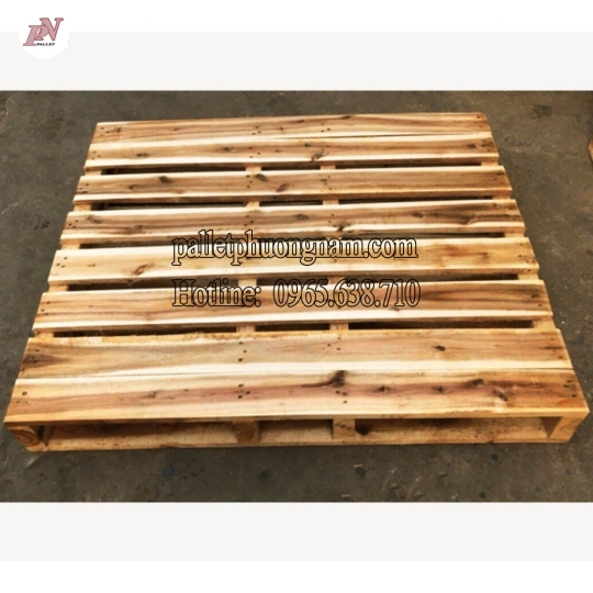Pallet Gỗ Tràm Bào 2 Mặt
